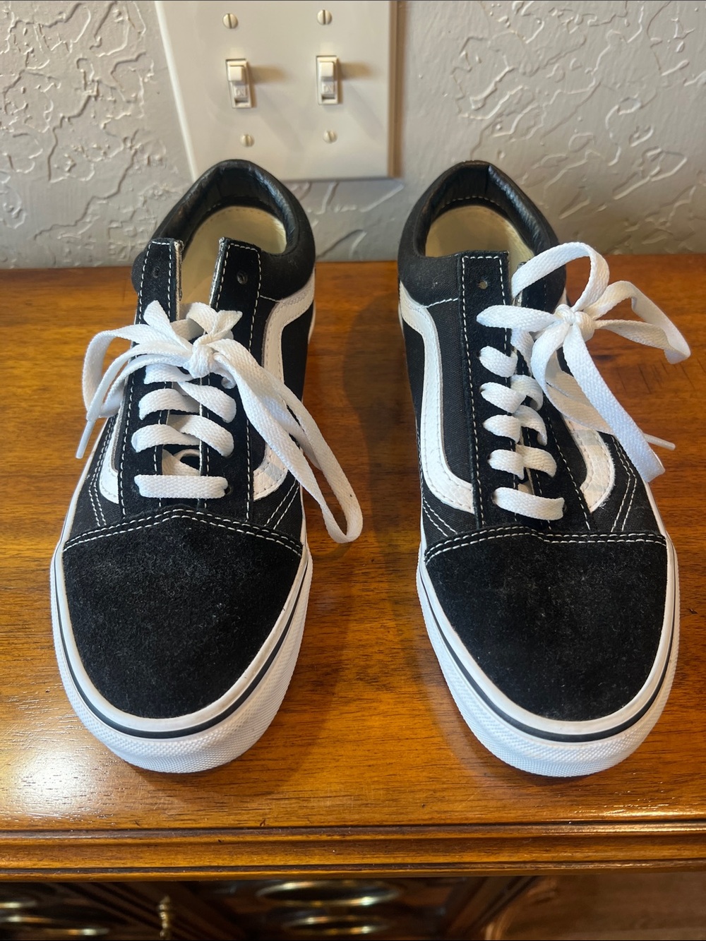 Vans Black & White Sneakers